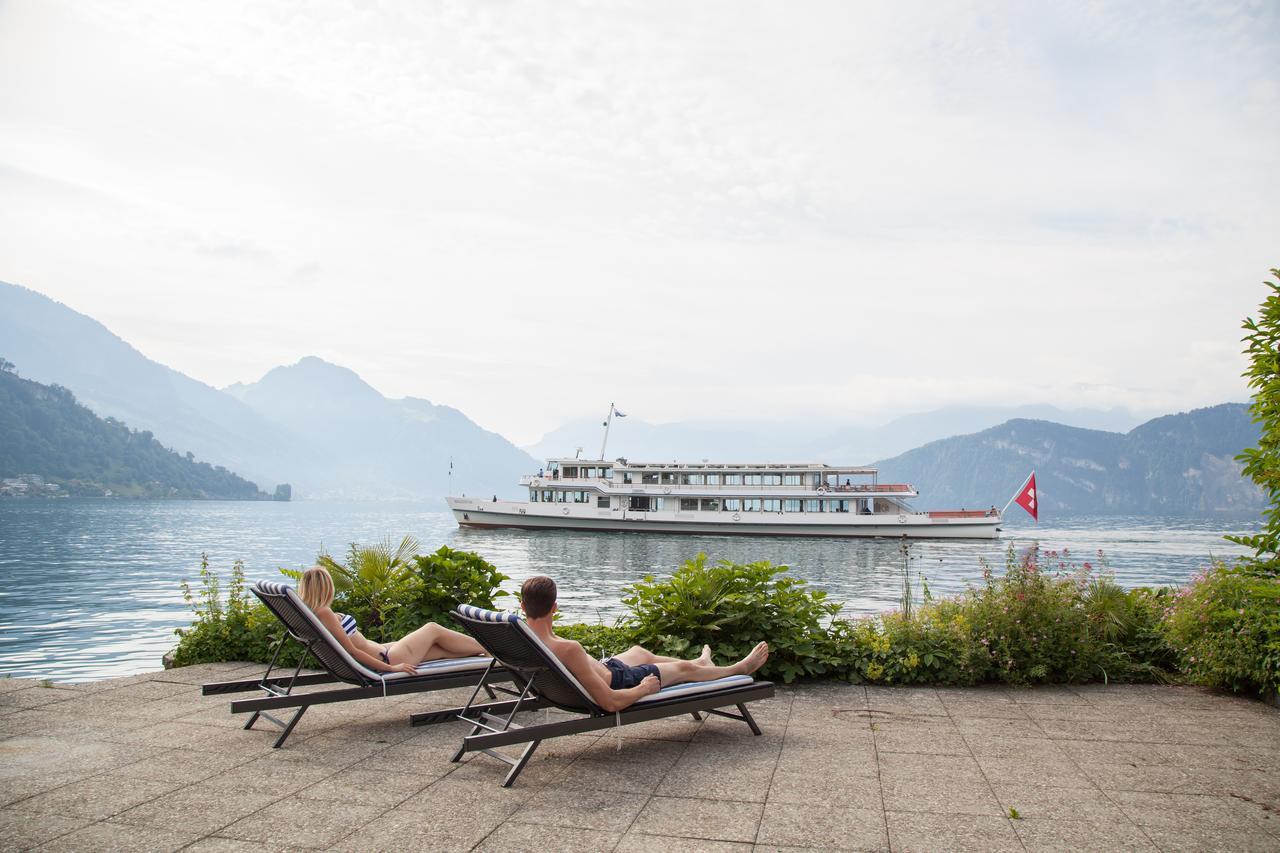 Hotel Riviera Loft Weggis Eksteriør bilde